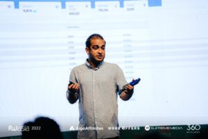 Talking about Lead Generation at Affiliate World Dubai 2023